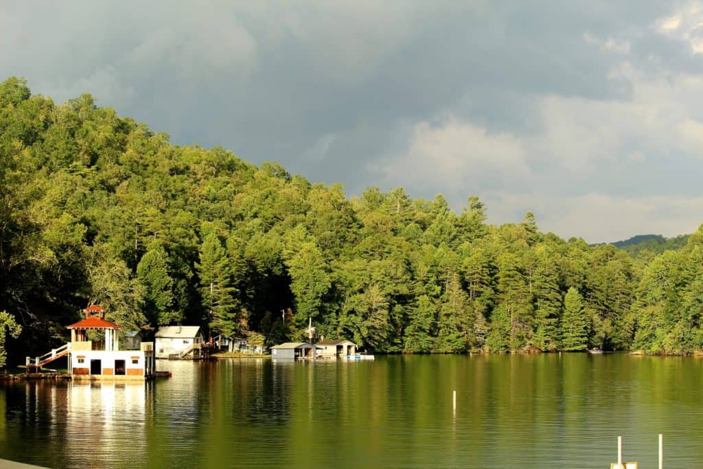 Lake Burton Northeast Georgia Mountains