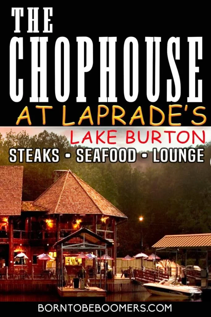 The Chophouse at LaPrade s Lake Burton Review Born to be Boomers