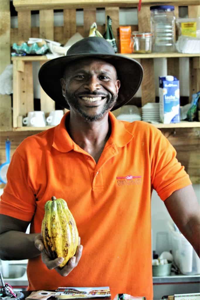 Owner of G&E Chocolate