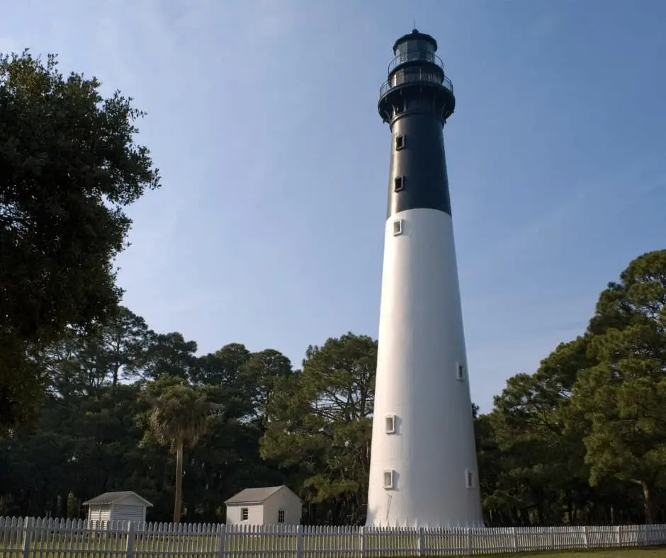 Cape Romain Lighthouse South Carolina Road Trip